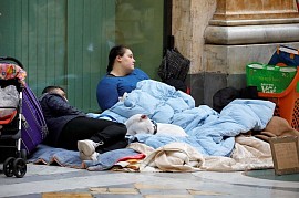 People experiencing homelessness
