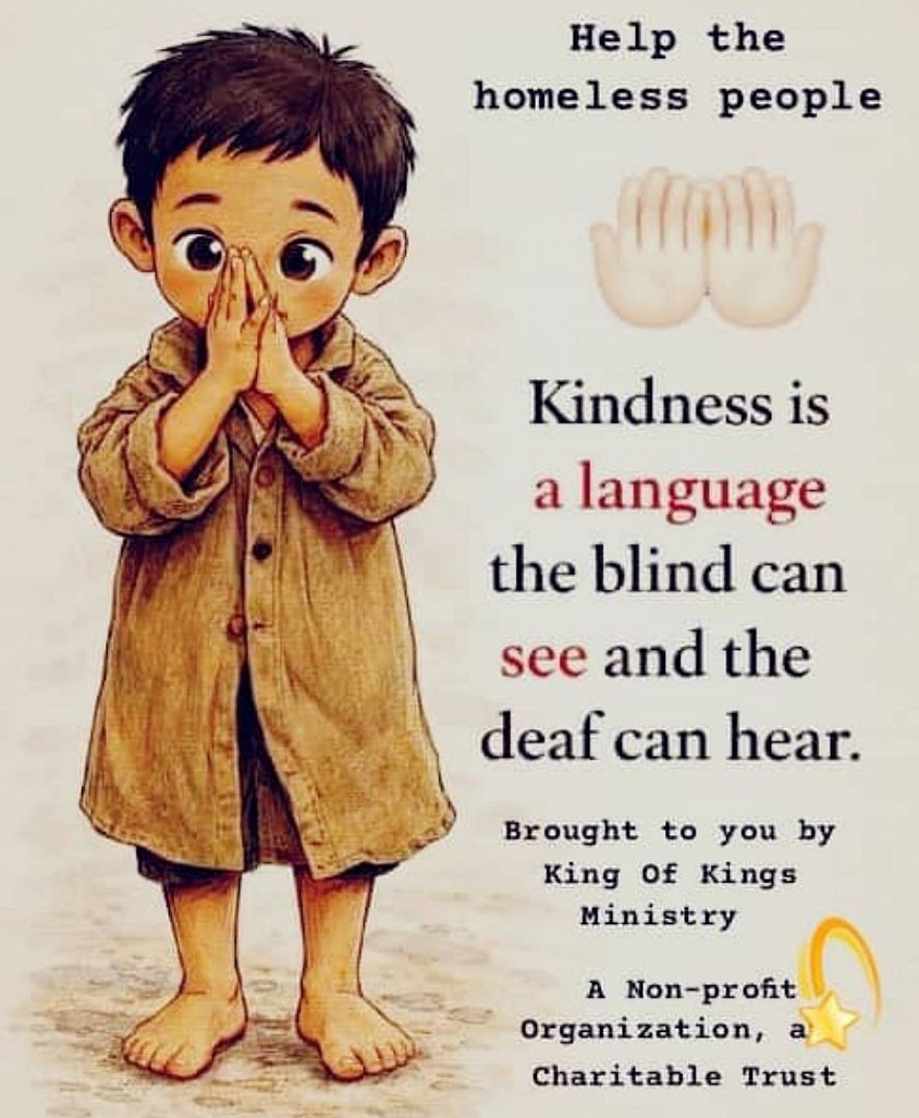 Let's support the unhoused individuals